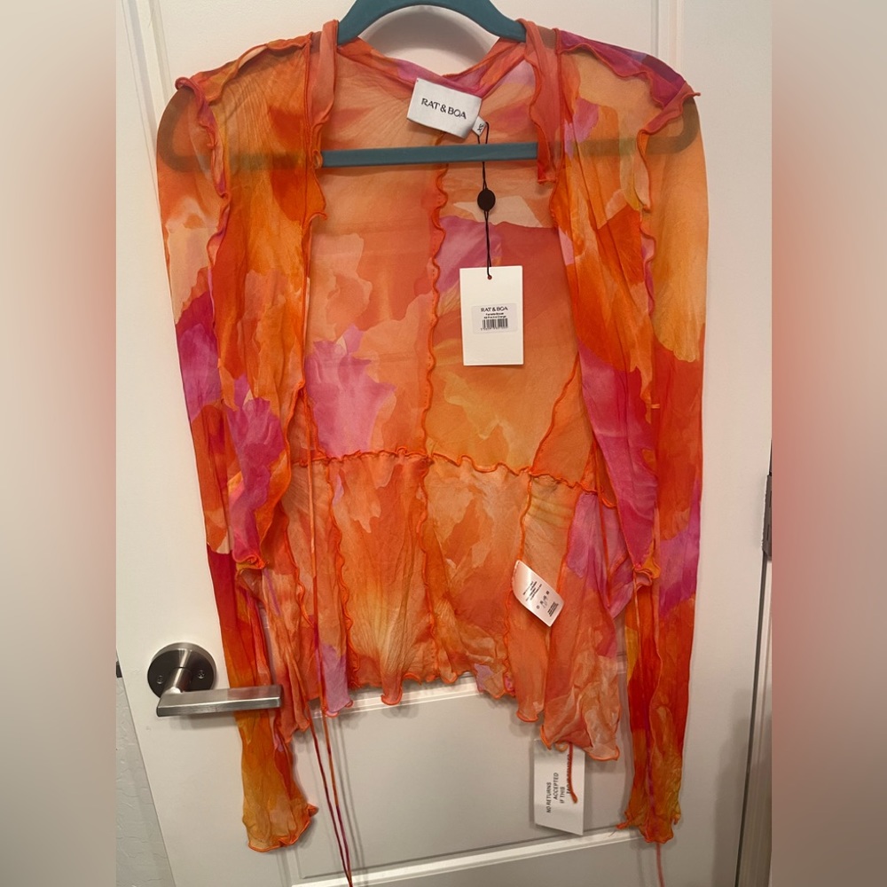 NWT Rat & Boa Fiametta Blouse